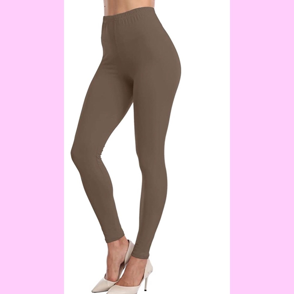 Brown leggings
